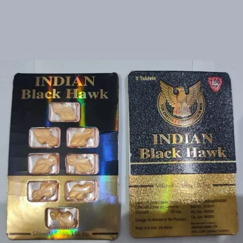 Indian Black Hawk Sildenafil Tablets