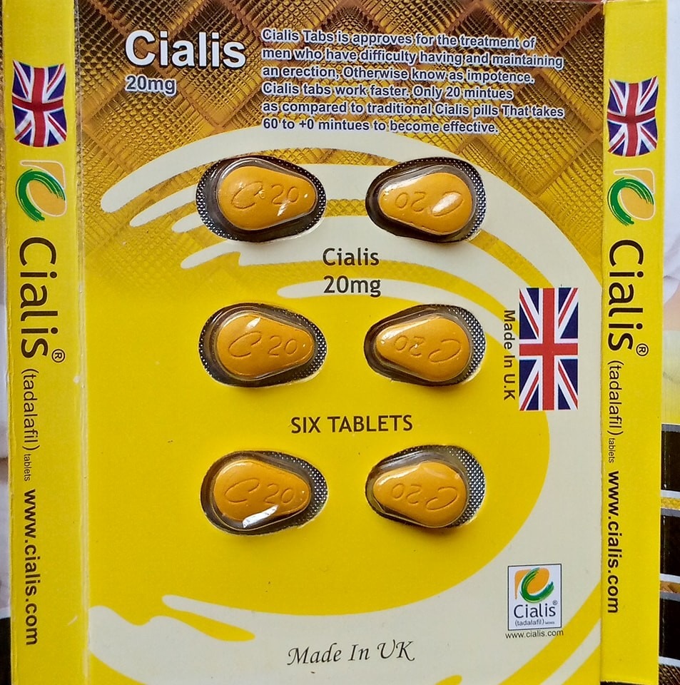 UK Cialis 20Mg 6 Tablets In Pakistan