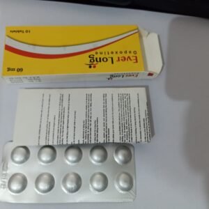Ever Long dapoxetine 60mg 10 tablets box by Everest Pharmaceuticals